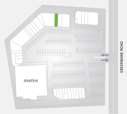 Greenbank Eye Care Optometric Clinic Location map